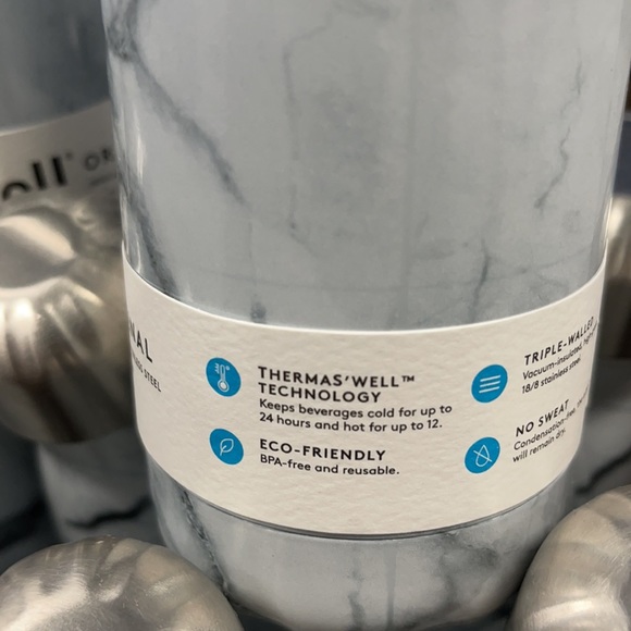 S'well Elements Collection Water Bottle WHITE - Picture 5 of 9